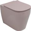 OLYMPIA CERAMICA Vaso WC filomuro OLYMPIA CERAMICA tuttoevo, sedile incluso P 53 x L 36 x H 42 cm rosa lucido