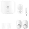 Yale Kit sistema di allarme per casa senza fili Smart YALE con sensore di movimento, bianco