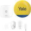 Yale Kit sistema di allarme per casa senza fili Smart YALE con sensore di movimento, bianco