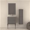 BADEN HAUS Mobile da bagno sospeso sotto lavabo L 60 x H 55 x P 46 cm grigio laccato opaco, 2 cassetti BADEN HAUS TIFFANY