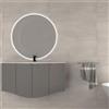 BADEN HAUS Mobile bagno sospeso con lavabo L 138 x H 70 x P 51 cm grigio nuvola per vasca centrale Onda