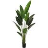 Leroy Merlin Pianta artificiale Strelizia in vaso di plastica H 210 cm ø 18 cm