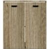 COLAVENE Mobile da bagno a terra L 70 x H 78 x P 50 cm marrone opaco, 2 ante COLAVENE Alaqua