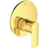 Ideal Standard Rubinetto per doccia ad incasso 1 via Concept Air oro satinato IDEAL STANDARD