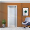 Leroy Merlin Porta interna a battente Cloche in MDF colore bianco, L 80 x H 210 cm, apertura reversibile