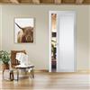 Leroy Merlin Porta interna scorrevole Dogon in MDF colore bianco, L 70 x H 210 cm, apertura reversibile