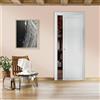 Leroy Merlin Porta interna scorrevole Nilo in MDF colore bianco, L 70 x H 210 cm, apertura reversibile