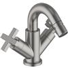 HUBER Rubinetto per bidet getto aerato Los Angeles HUBER nichel spazzolato satinato