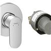 Hansgrohe Rubinetto per doccia getto aerato monocomando Stamis cromo lucido HANSGROHE