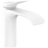 Hansgrohe Rubinetto per lavabo a canna media getto a cascata d'acqua Vivenis bianco verniciato opaco HANSGROHE H 20.5 cm