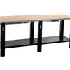 USAG Banco da lavoro fisso USAG in legno L 200 x H 86 x P 70 cm