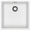 PYRAMIS Lavello sottotop 1 vasca in fibra di vetro bianco PYRAMIS Mistral L 40 x L 40 cm