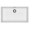 PYRAMIS Lavello sottotop 1 vasca in fibra di vetro bianco PYRAMIS Mistral L 40 x L 70 cm