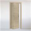 Leroy Merlin Porta interna pieghevole a libro Oxford miele in legno colore rovere, L 70 x H 210 cm, apertura a sinistra