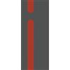 Leroy Merlin Pannello per porta d'ingresso P390 pellicolato pvc grigio L 92 x H 210.5 cm, Sp 12 mm apertura destra