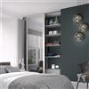 Leroy Merlin Kit anta scorrevole con binario Memphis 2 ante specchio argento L 120 x H 270 cm