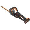 Worx Tagliasiepi a batteria brushless in polipropilene WORX Powershare WG263E lama da 57 cm 20 V 1 batteria inclusa con caricatore