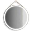 Leroy Merlin Specchio con illuminazione integrata completo di faretto bagno tondo L 60 x H 60 x P 3 cm
