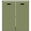 COLAVENE Mobile da bagno a terra L 70 x H 78 x P 50 cm verde opaco, 2 ante COLAVENE Alaqua