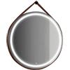 Leroy Merlin Specchio con illuminazione integrata completo di faretto bagno tondo L 60 x H 60 x P 3 cm