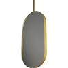 Leroy Merlin Specchio ovale in metallo oro 40 x 80 cm