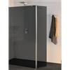 Leroy Merlin Deflettore walk-in Wens L 30 X H 200cm, vetro fumè 6 mm, profilo cromo