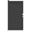 Alba Cancello manuale battente Maia120 Close ALBA in alluminio grigio antracite, reversibile, L 100 x H 160 cm