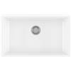 GALASSIA Lavello integrato 1 vasca in ceramica bianco GALASSIA Ceramica L 46 x L 76 cm