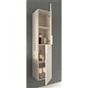 BADEN HAUS Colonna per mobile bagno Paris BADEN HAUS 2 ante P 46 x L 35 x H 150 cm spatolato bianco