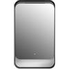 ELMA Specchio con illuminazione integrata bagno rettangolare DIVA ELMA L 60 x H 60 x P 12 cm nero