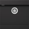 Schock Lavello integrato 1 vasca in quarzo antracite SCHOCK Primus N100XL L 50 x L 79 cm