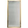 Leroy Merlin Porta doccia L 71 cm x H 195 cm per nicchia in vetro trasparente SP. 6 mm, profilo dorato, serie Record