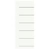 Leroy Merlin Pannello per porta d'ingresso P076 pellicolato pvc bianco L 92 x H 210.5 cm, Sp 6 mm apertura destra