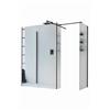 Leroy Merlin Box doccia walk-in Wens, vetro 6 mm, 66-68 - H 200 cm, profilo nero