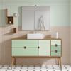 VISOBATH Mobile da bagno sotto lavabo VISOBATH Kompas marrone L 170 x H 48 x P 45 cm, lavabo non incluso