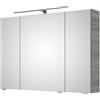 PELIPAL Pensile con luce Cassca PELIPAL grigio sangallo laurea L 100 x H 70 x P 15 cm