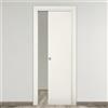 COOPLEGNO Porta interna scorrevole Mood in MDF colore bianco, L 80 x H 210 cm, apertura reversibile