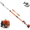 Leroy Merlin Potatore telescopico a scoppio, 2 tempi GLP420, 26 cc barra da 25 cm