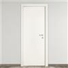 COOPLEGNO Porta interna a battente Word in MDF colore bianco, L 80 x H 210 cm, apertura a sinistra