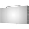 PELIPAL Pensile con luce Cassca PELIPAL grigio L 140 x H 70 x P 15 cm
