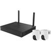 EZVIZ Kit di videosorveglianza da esterno a filo EZVIZ NVR X5S +2PZ H8C SE 2 x esterno 8 telecamere, bianco