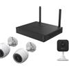EZVIZ Kit di videosorveglianza da interno / esterno a filo EZVIZ 1NVR+2H3C 2mp+1 H1C 8 telecamere