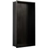 GEDY Nicchia da bagno GEDY Guest nero L 32 x H 62 x P 10 cm