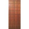 Leroy Merlin Pannello per porta d'ingresso Regent impiallacciato prodotto senza rivestimento noce L 91 x H 209.5 cm, Sp 18 mm