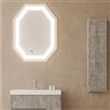 Leroy Merlin Colonna per mobile bagno PORTOFINO 1 anta P 16 x L 33.7 x H 139 cm grigio antico cannettato