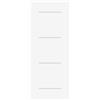 Leroy Merlin Pannello per porta d'ingresso P127 pellicolato pvc bianco L 92 x H 210.5 cm, Sp 12 mm apertura reversibile