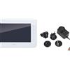 ELVOX VIMAR Schermo supplementare per videocitofono ELVOX VIMAR MONITOR 7" SUPPLEMENTARE ALIM.MULTISPINA TFT 7" bianco