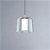 MILOOX Lampadario Moderno Frieda oro paralume oro G9 MILOOX