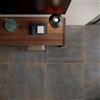 Ariana Piastrella da pavimento interno in gres porcellanato 120 x 120 cm rettificato antracite satinato Metal R10 traffico medio forte (pei 3/5) Sp. 8.5 mm 2.88 mq