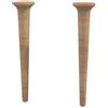 BADEN HAUS Kit 2 pezzi Piedino mobili da bagno (componibile) Bohemia in legno rovere tabacco H 43 cm